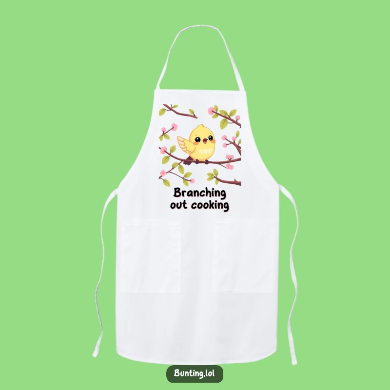 Funny Bunting Apron: Cheerful Flitter Kitchenwear, Perfect Cooking Gift