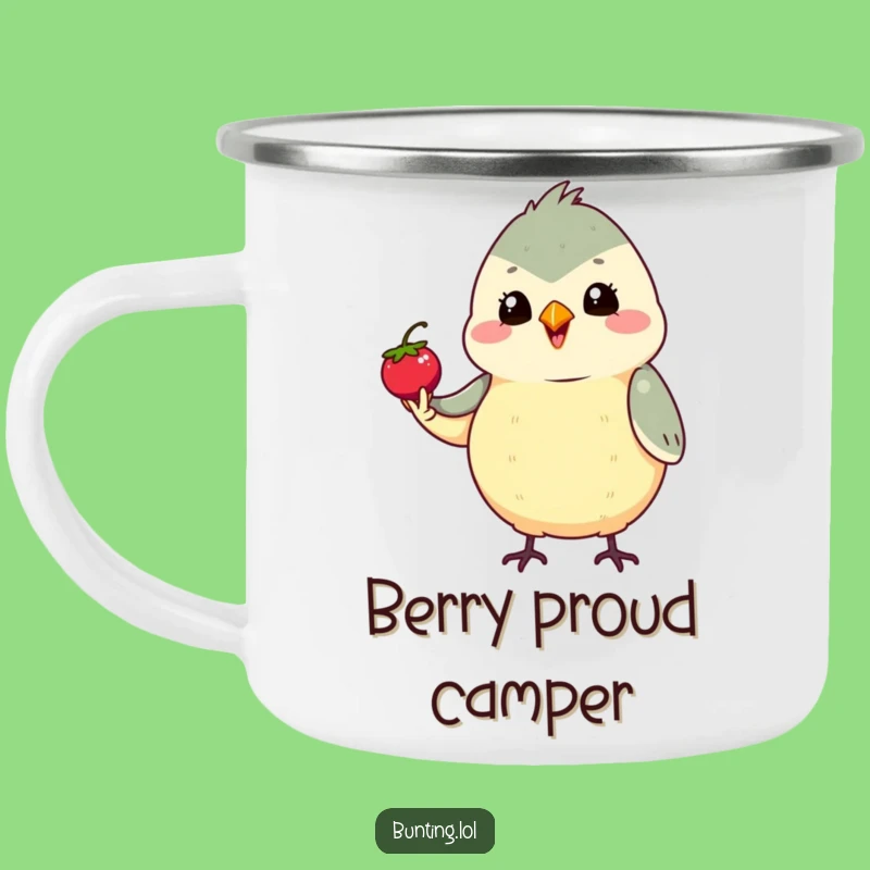 Funny Proud Bunting Camping Mug - Adventure Fuel with Hilarious Victories