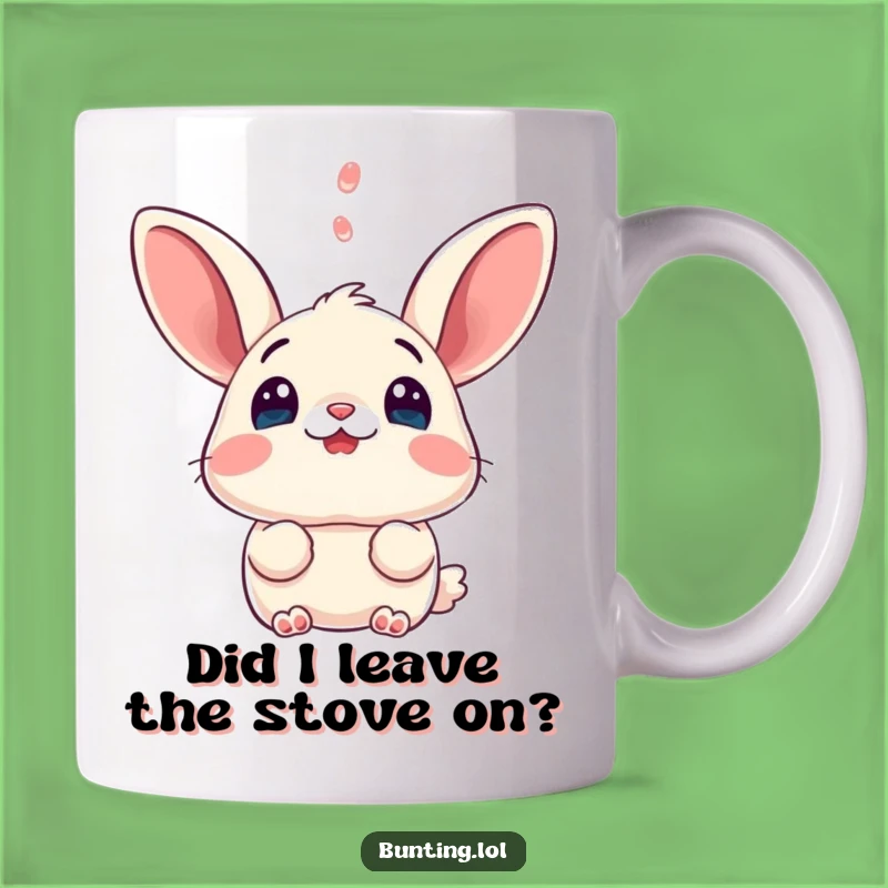 Funny Surprised Bunting Mug - A Hilarious Bird Watching Gift for Bird Lovers