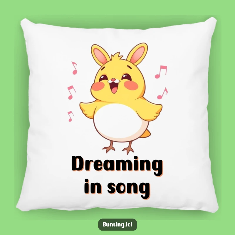 Funny Bunting Bird Singing Pillow: Snuggle Up with Hilarious Feathered Melodies, Perfect Gift