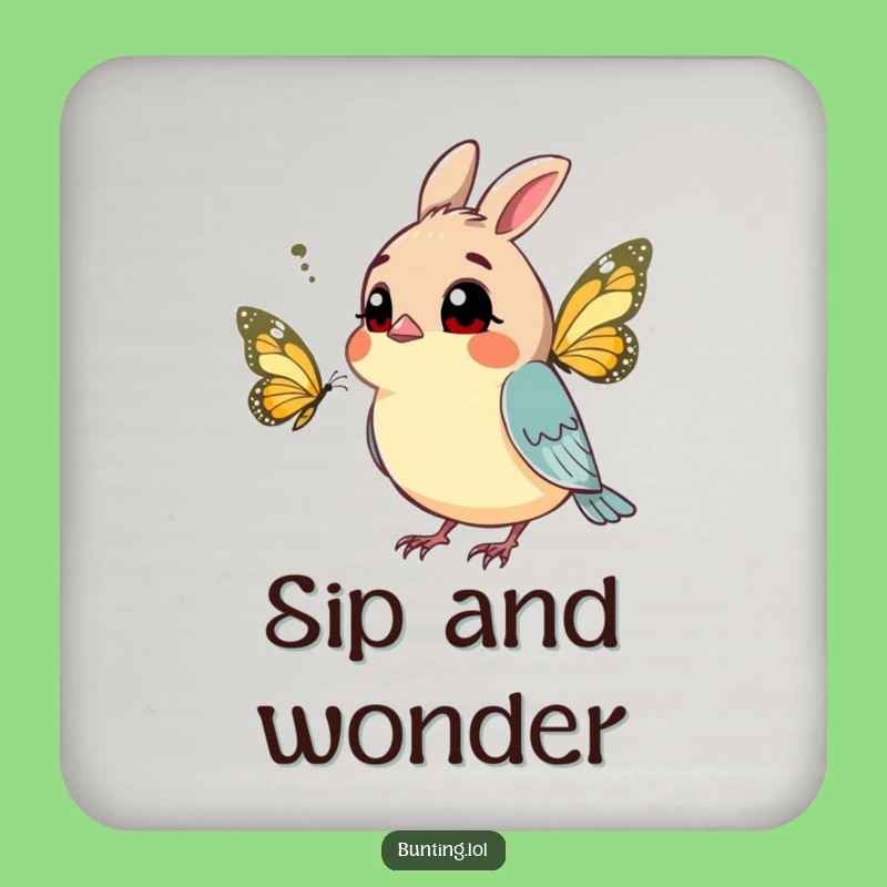 Funny Bunting Coaster: Questions and Protection