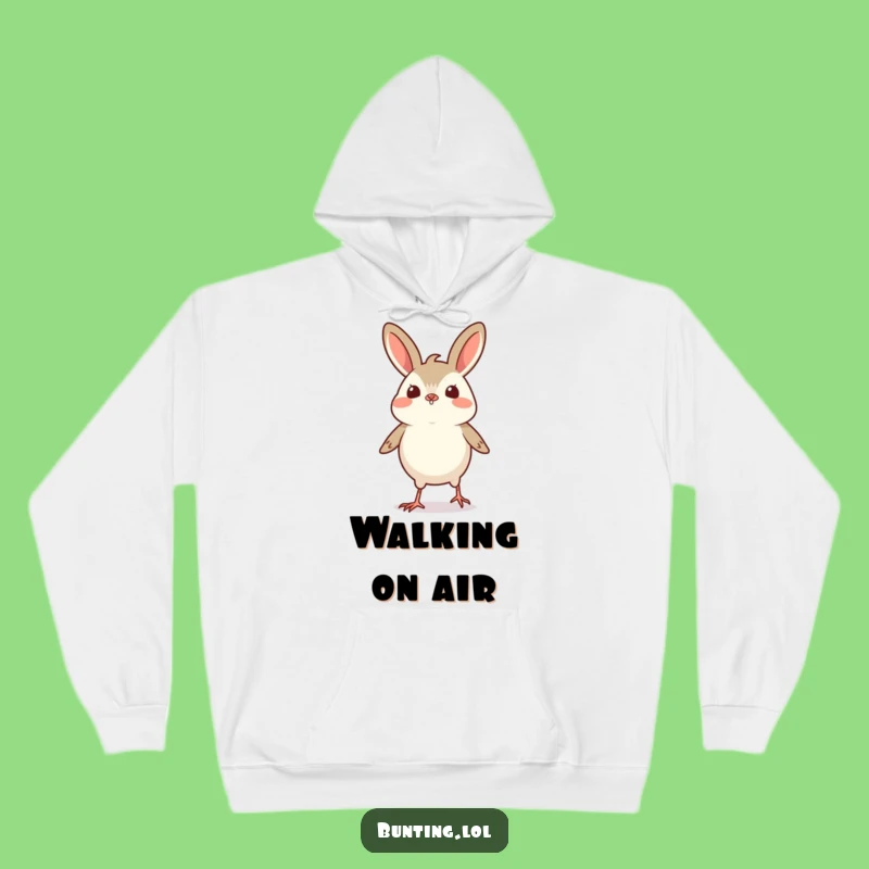 Funny Proud Bunting Strut Hoodie: Cozy Up with Big Confidence - Perfect Funny Gift!