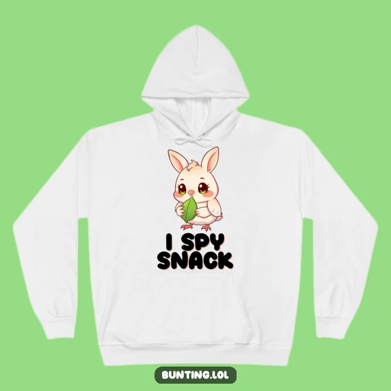 Cozy Funny Bunting Seed Watcher Hoodie - Warm and Humorous Fan Gear