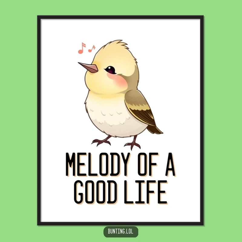 Free Printable Wall Art: Listening Bunting for a Calm Downloadable Decor Gift