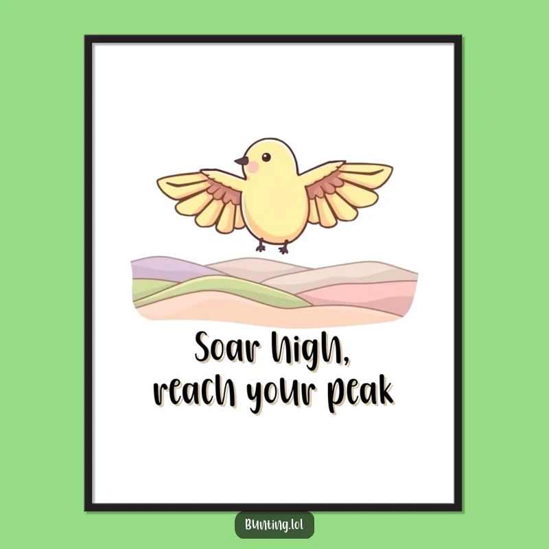 Free Printable Wall Art: Soaring Bird Freedom, Downloadable Decor for Expansive Spaces