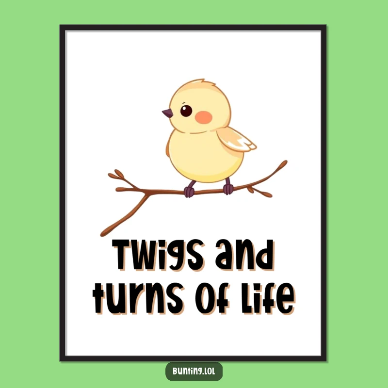 Free Printable Wall Art: Playful Bunting, Funny Downloadable Decor for a Cheerful Home!