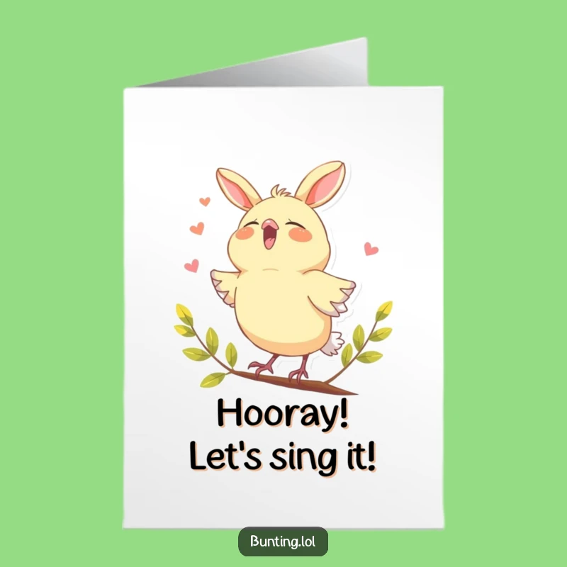 Happy Harmony: Free Printable Bunting Congrats Card Downloadable Gift